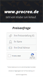 Mobile Screenshot of procrea.de